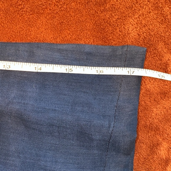 🌺 4/$25 Lauren Embroiled Tunic 100% Linen - Picture 10 of 11